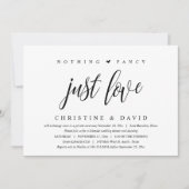 Niets fancy, gewoon liefde, Happily Ever After Fee Kaart (Voorkant)