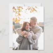 Niets Fancy gewoon liefde minimalistische Casual b Kaart (Achterkant)