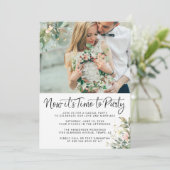 Niets Fancy gewoon liefde | Ontvangst van weddensc (Staand voorkant)