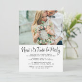 Niets Fancy gewoon liefde | Ontvangst van weddensc (Staand voorkant)