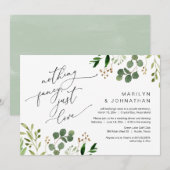 Niets Fancy, gewoon liefde, ontwikkeling, groen Kaart (Voorkant / Achterkant)