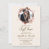 Niets Fancy, gewoon liefde voor het grote fotohuwe Kaart (Voorkant)