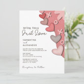 Niets Fancy gewoon liefde voor moderne retrovibes Kaart (Staand voorkant)