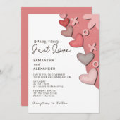 Niets Fancy gewoon liefde voor moderne retrovibes Kaart (Voorkant / Achterkant)