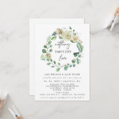 Niets Fancy gewoon Liefde Weddenschap Aankondiging (Voorkant / Achterkant in situ)