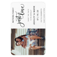 Niets Fancy, gewoon liefdesweddenschap Foto bespaa