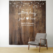 Niets Fancy gewoon liefdesweddenschappen Wandkleed (In situ)