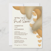 Niets Fancy gewoon Love Boho Casual Wedding Kaart (Voorkant)
