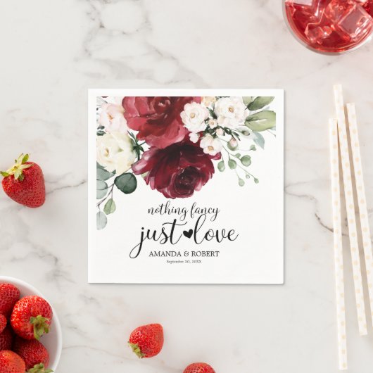 Niets Fancy gewoon van de Robuuste bruiloft Servet (Insitu)