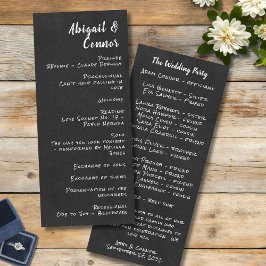 Niets Fancy, gewoon van eenvoudige Casual schitter Programmakaart