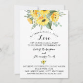 Niets Fancy gewoon van Elopement Sunflower Kaart (Voorkant)