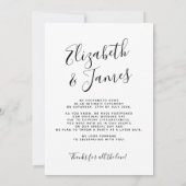 Niets Fancy gewoon van foto's maken Aankondiging (Achterkant)