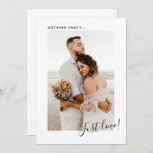 Niets Fancy gewoon van foto's maken Aankondiging (Voorkant / Achterkant)