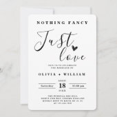 Niets Fancy, hou gewoon van elegante eenvoudige br Kaart (Voorkant)