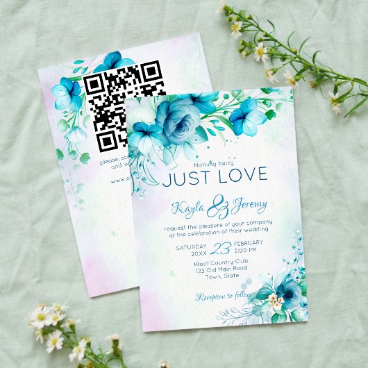 Niets fancy houdt gewoon van blauwe blauwgroen blo kaart