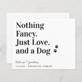 Niets Fancy houdt gewoon van doen sparen de datumk (Voorkant / Achterkant)