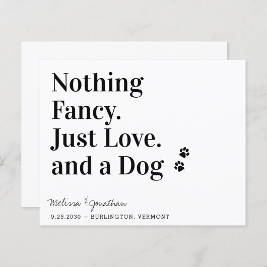 Niets Fancy houdt gewoon van doen sparen de datumk (Voorkant / Achterkant)