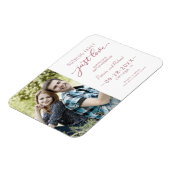 Niets Fancy houdt gewoon van sparen de Datum Foto Magneet (Linkerzijde)