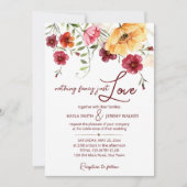 Niets fancy houdt gewoon van woeste bloemen. kaart (Voorkant)