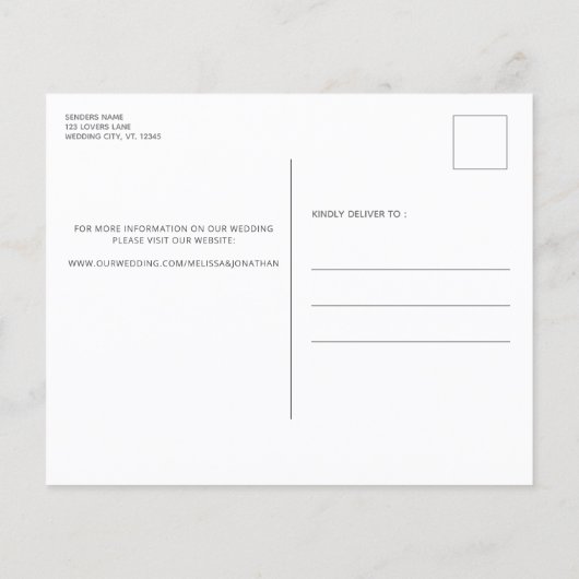 Niets Fancy houdt van doen sparen het Date Briefka (Achterkant)