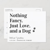 Niets Fancy houdt van doen sparen het Date Briefka (Voorkant / Achterkant)