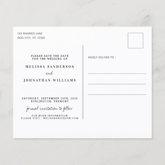 Niets Fancy houdt van doen sparen het Date Briefka (Achterkant)