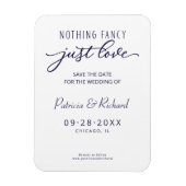 Niets Fancy houdt van sparen de Datum niet Foto Magneet (Verticaal)