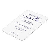 Niets Fancy houdt van sparen de Datum niet Foto Magneet (Linkerzijde)