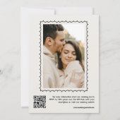 Niets Fancy is gewoon liefde Franse handgeschreven Kaart (Achterkant)