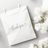 Niets Fancy Liefde Dank je wel Bedankzakje
