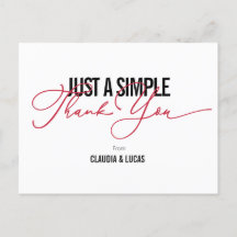 Niets Fancy Liefde Dank je wel