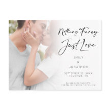 Niets Fancy Liefde Foto opslaan Datum