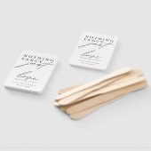 Niets Fancy Liefde Weddenschap Handwaaier (Niet-gemonteerd)