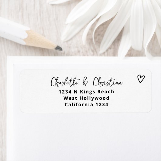 Niets Fancy, maar liefdesminimalistisch huwelijk Etiket (Insitu)