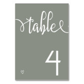 Niets Fancy, maar liefdesminimalistisch huwelijk Kaart (Achterkant)