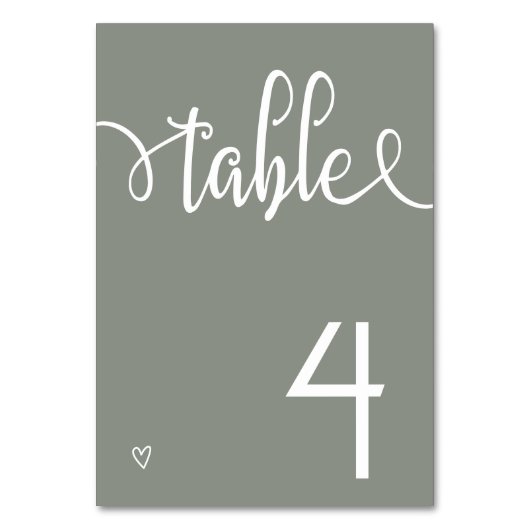 Niets Fancy, maar liefdesminimalistisch huwelijk Kaart (Voorkant)