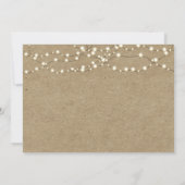 Niets Fancy taafje van de Licht Kraft Kaart (Achterkant)