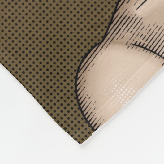 Niets Fleece Deken (Hoek)