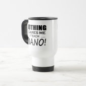 Niets geeft me Piano Reisbeker (Voorkant links)