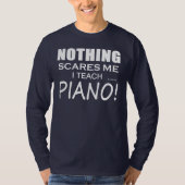 Niets geeft me Piano T-shirt (Voorkant)