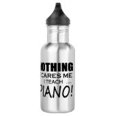 Niets geeft me Piano Waterfles (Rechts)