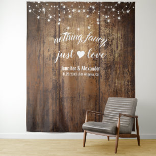 Niets Geks, Alleen Liefde Trouwreceptie Wandkleed