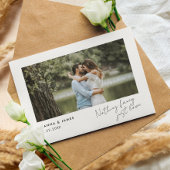 “Niets geks, gewoon liefde” Moderne aankondiging