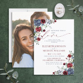 Niets Gewoons Gewoon Lief Blauwe Bourgondië Zakeli Kaart