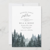 Niets gewoons, gewoon lief, een casual bruiloftsre kaart (Voorkant)