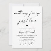 Niets gewoons, gewoon lief Minimalistische Casual  Kaart (Voorkant)