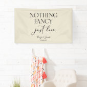 Niets Gewoons Gewoon Lief Minimalistische Zakelijk Spandoek (Insitu)
