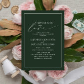 Niets Gewoons Gewoon Lief Smaragd Kleurige Trouwda Kaart