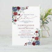 Niets gewoons, gewoon liefde blauw Bourgondië casu Kaart (Staand voorkant)