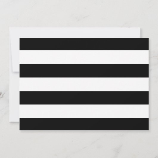 Niets Gewoons Gewoon Liefde Casual Trouwen Zwart Kaart (Achterkant)